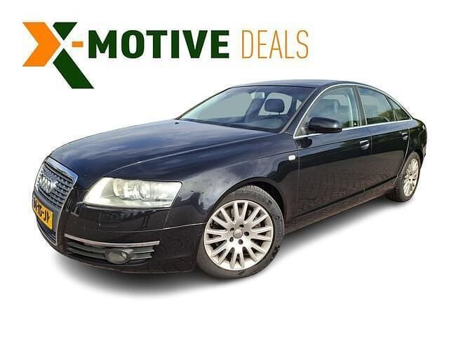 Zwart Gebruikt 2006 Audi A6 Exclusive Sedan | € 4.900 (Eerlijke prijs) - Afbeelding 1/4