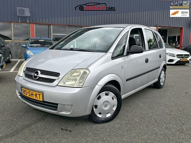 Grijs Gebruikt 2006 Opel Meriva Essentia MPV | € 1.399 (Eerlijke prijs) - Afbeelding 1/4