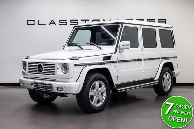 Wit Gebruikt 2008 Mercedes G500 SUV | € 59.950 (Eerlijke prijs) - Afbeelding 1/4