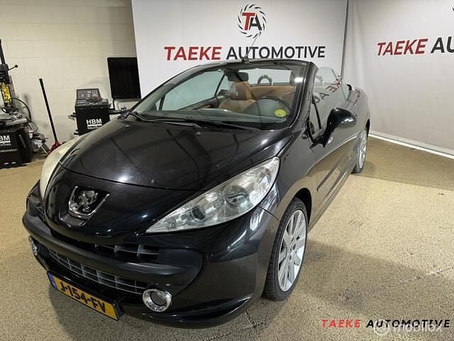 Zwart Gebruikt 2008 Peugeot 207 CC Cabriolet | € 1.450 (Super prijs) - Afbeelding 1/4