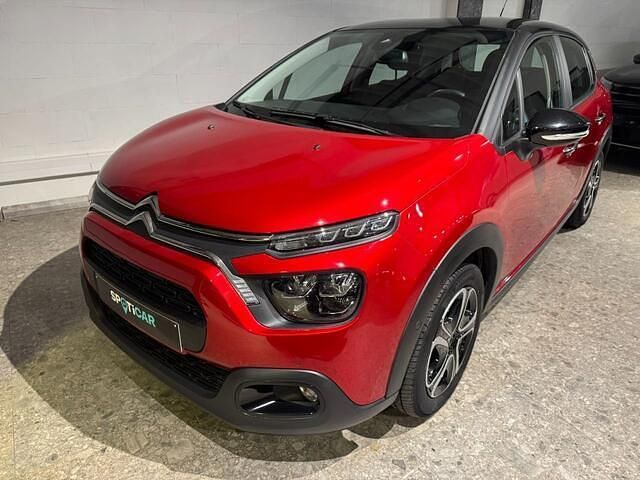 Rood Occasion 2021 Citroën C3 Shine Hatchback | € 12.500 (Goede deal) - Afbeelding 1/4