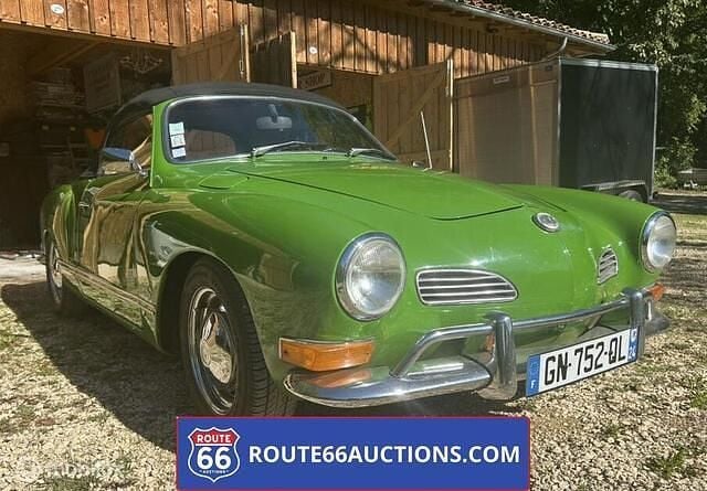Zwart Gebruikt 1973 VW Karmann Ghia Karmann Cabriolet | € 17.500 - Afbeelding 1/4