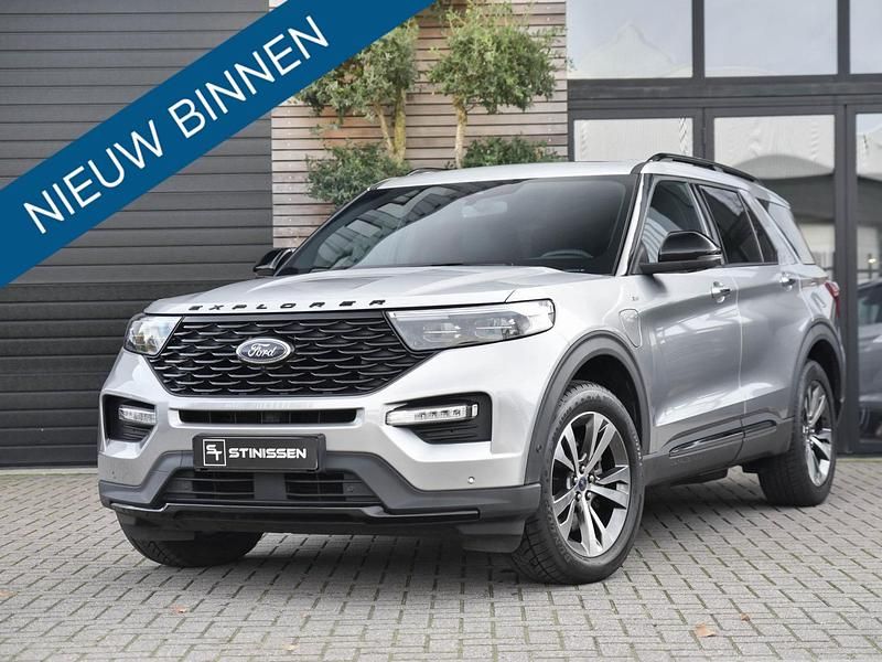 Grijs Gebruikt 2020 Ford Explorer ST-Line SUV | € 41.950 (Eerlijke prijs) - Afbeelding 1/4