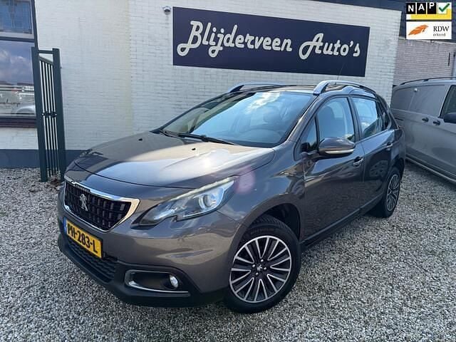 Grijs Gebruikt 2017 Peugeot 2008 SUV | € 7.450 (Super prijs) - Afbeelding 1/4