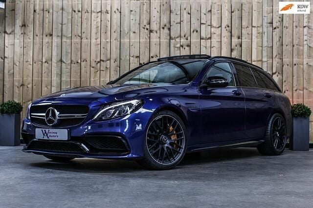 Blauw Gebruikt 2015 Mercedes S63 AMG AMG Stationwagen | € 48.500 (Eerlijke prijs) - Afbeelding 1/4