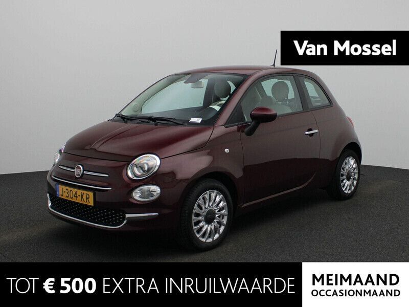 Rood Gebruikt 2020 Fiat 500 Lounge Hatchback | € 10.900 (Eerlijke prijs) - Afbeelding 1/4