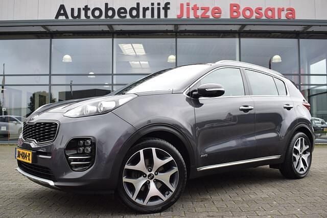 Grijs Gebruikt 2016 Kia Sportage GT-Line SUV | € 17.950 (Goede deal) - Afbeelding 1/4