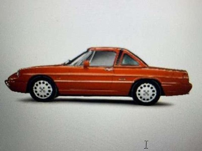 Rood Gebruikt 1993 Alfa Romeo Spider Cabriolet | € 15.500 - Afbeelding 1/4