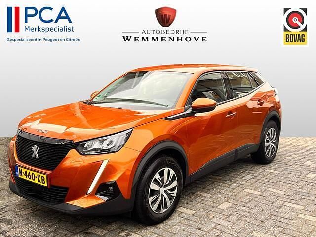 Oranje Occasion 2021 Peugeot 2008 Active SUV | € 13.750 (Goede deal) - Afbeelding 1/4