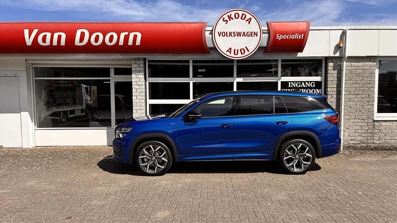 Occasion Skoda Kodiaq SportLine 150 PK (110 kW) 2025 Blauw SUV