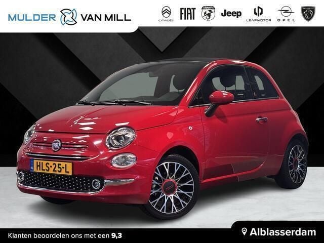 Rood, metallic lak Gebruikt 2024 Fiat 500C Red Cabriolet | € 19.895 (Duur) - Afbeelding 1/4