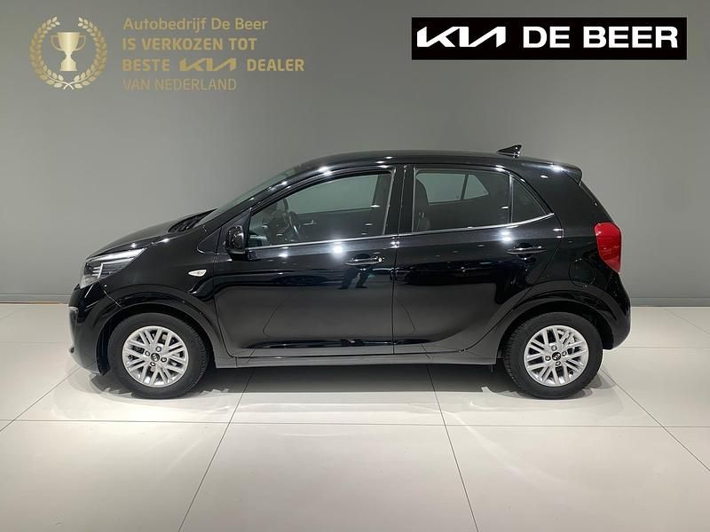 Zwart Gebruikt 2021 Kia Picanto 4 Hatchback | € 11.445 (Eerlijke prijs) - Afbeelding 1/4