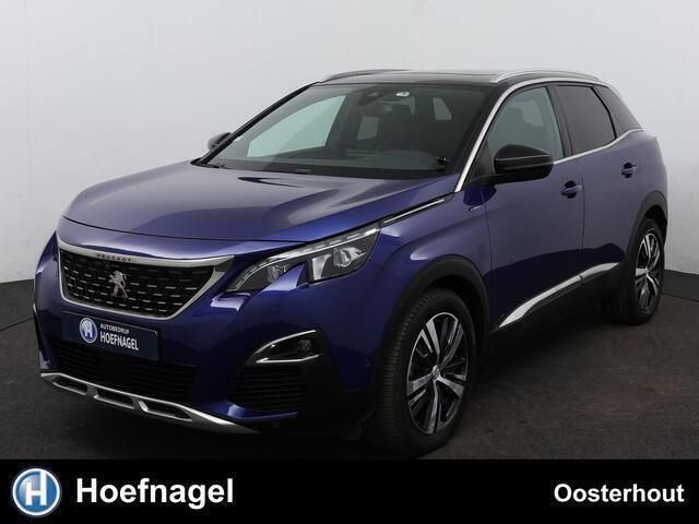 Blauw Gebruikt 2018 Peugeot 3008 GT-line SUV | € 17.900 (Eerlijke prijs) - Afbeelding 1/4