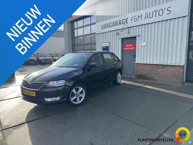 Zwart Gebruikt 2015 Skoda Rapid Comfort Hatchback | € 8.950 (Iets duurder) - Afbeelding 1/4