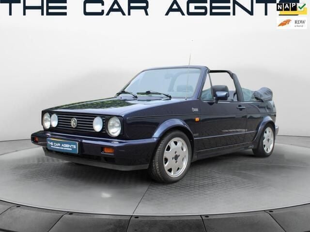 Blauw Gebruikt 1993 VW Golf III Classicline Cabriolet | € 10.750 - Afbeelding 1/4