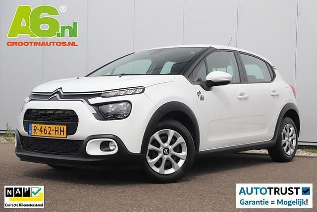 Wit Gebruikt 2022 Citroën C3 PureTech Hatchback | € 11.900 (Super prijs) - Afbeelding 1/4