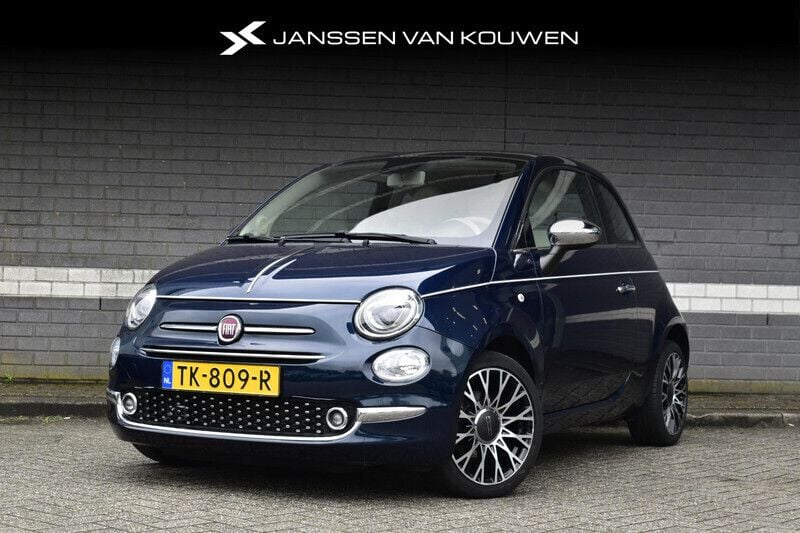 Blauw Gebruikt 2018 Fiat 500 Collezione Hatchback | € 12.945 (Eerlijke prijs) - Afbeelding 1/3