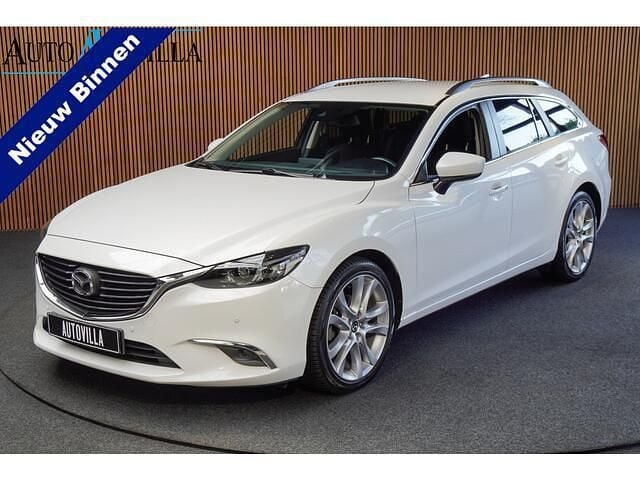 Wit Occasion 2017 Mazda 6 Nakama Stationwagen | € 22.750 (Eerlijke prijs) - Afbeelding 1/4