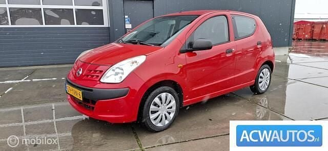 Rood Occasion 2012 Nissan Pixo Visia Hatchback | € 1.250 (Goede deal) - Afbeelding 1/4