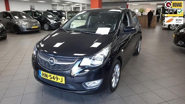 Zwart Gebruikt 2015 Opel Karl Cosmo Hatchback | € 5.950 (Eerlijke prijs) - Afbeelding 1/4