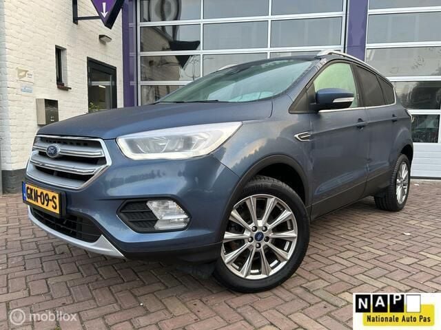 Blauw Occasion 2019 Ford Kuga Titanium SUV | € 14.999 (Super prijs) - Afbeelding 1/4