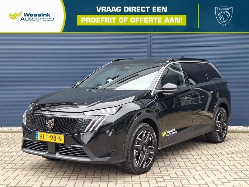 Noir perla nera (zwart metallic) Nieuw 2025 Peugeot 5008 GTi MPV | € 58.450 - Afbeelding 1/4
