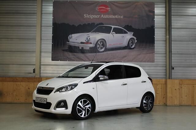 Wit Gebruikt 2015 Peugeot 108 Allure Hatchback | € 7.450 (Eerlijke prijs) - Afbeelding 1/4