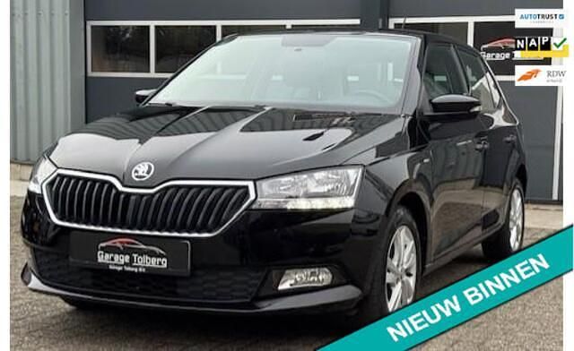 Zwart Gebruikt 2019 Skoda Fabia Active Hatchback | € 10.250 (Super prijs) - Afbeelding 1/4