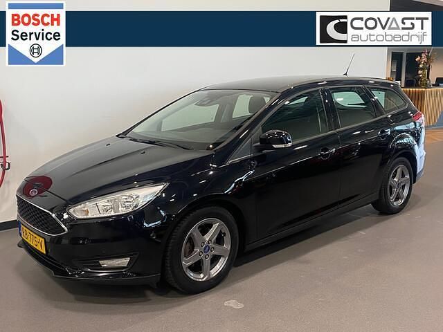 Zwart Gebruikt 2014 Ford Focus Titanium Stationwagen | € 7.950 (Iets duurder) - Afbeelding 1/4