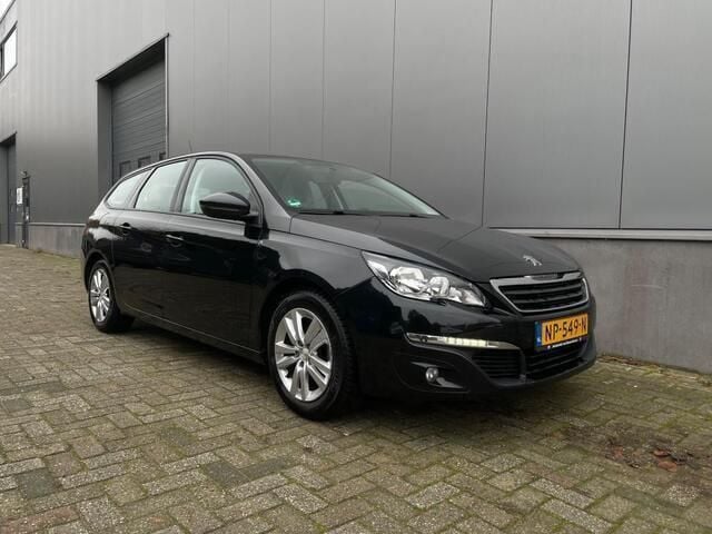 Zwart Gebruikt 2016 Peugeot 308 Style Stationwagen | € 4.499 (Goede deal) - Afbeelding 1/4