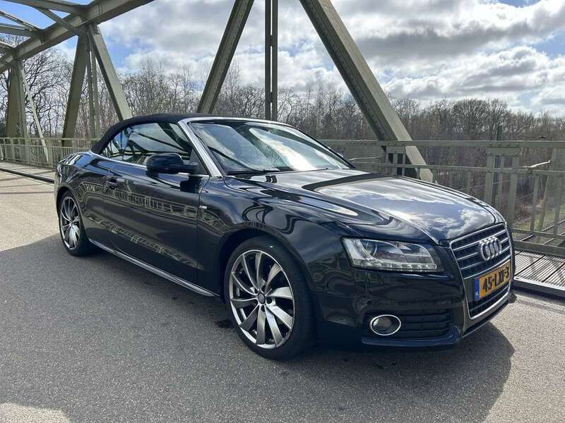Zwart Gebruikt 2010 Audi A5 Cabriolet Proline Cabriolet | € 10.900 (Iets duurder) - Afbeelding 1/4