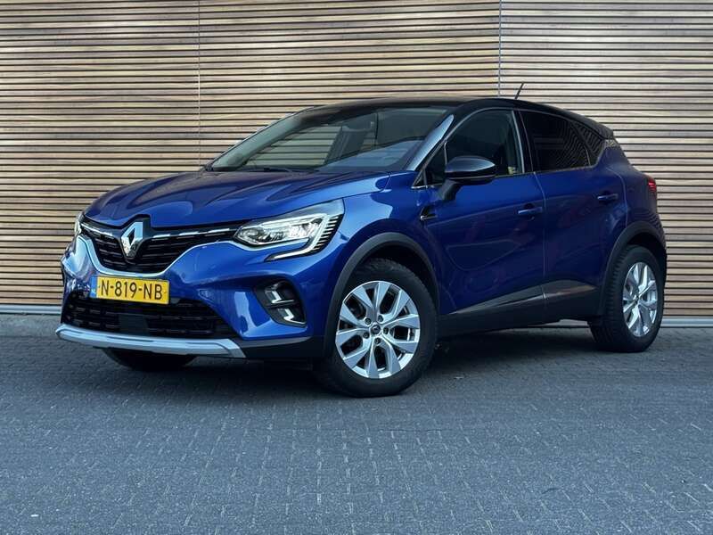 Blauw Gebruikt 2021 Renault Captur Intens SUV | € 21.400 (Eerlijke prijs) - Afbeelding 1/4