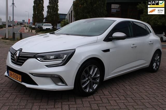 Wit Gebruikt 2016 Renault Mégane GT Line GT-Line Hatchback | € 9.950 (Eerlijke prijs) - Afbeelding 1/4
