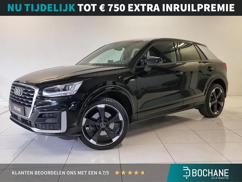 Zwart Gebruikt 2018 Audi Q2 S-Line SUV | € 24.695 (Eerlijke prijs) - Afbeelding 1/4