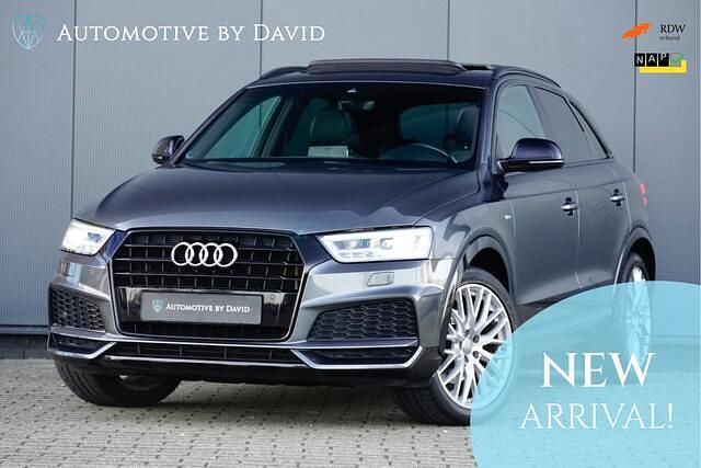 Grijs (metallic) Gebruikt 2018 Audi Q3 S-Line SUV | € 23.850 (Iets duurder) - Afbeelding 1/4