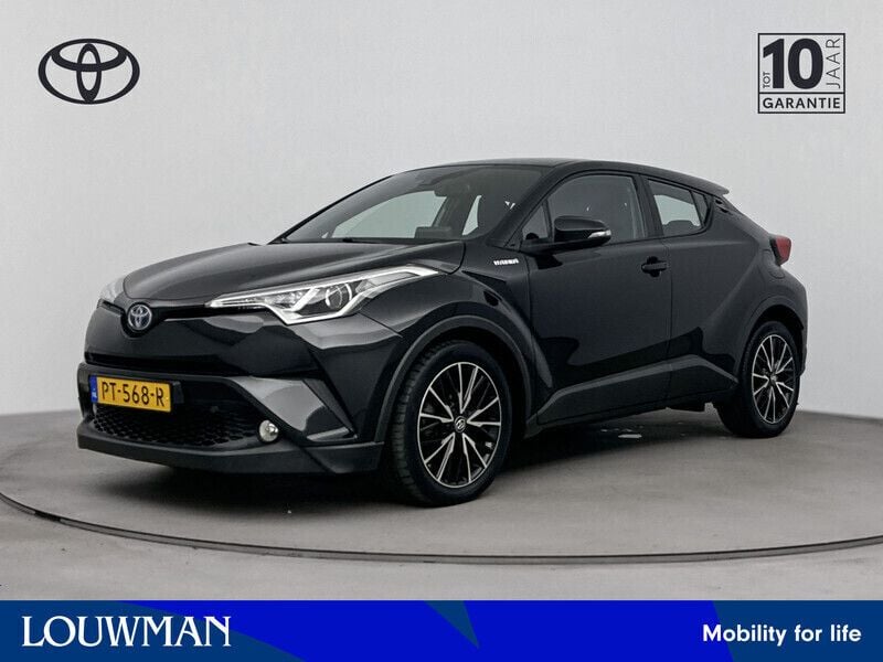 Zwart Gebruikt 2017 Toyota C-HR SUV | € 17.945 (Eerlijke prijs) - Afbeelding 1/3