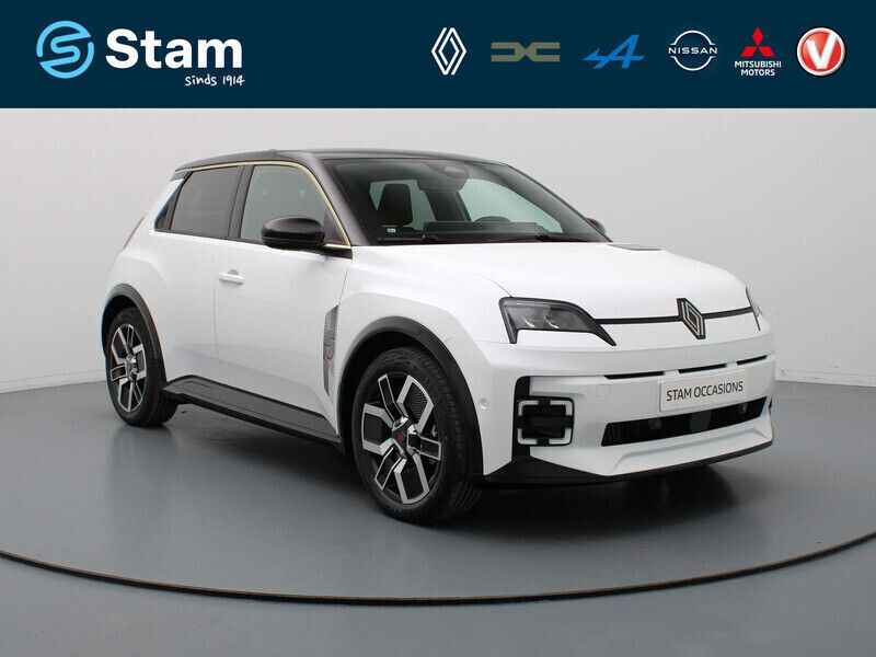 Wit, metallic lak Gebruikt 2024 Renault R5 Iconic Hatchback | € 29.990 - Afbeelding 1/4