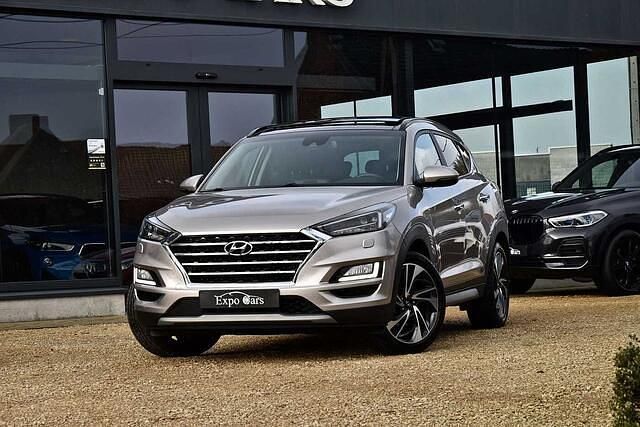 Grijs Gebruikt 2019 Hyundai Tucson Premium SUV | € 19.990 (Super prijs) - Afbeelding 1/4