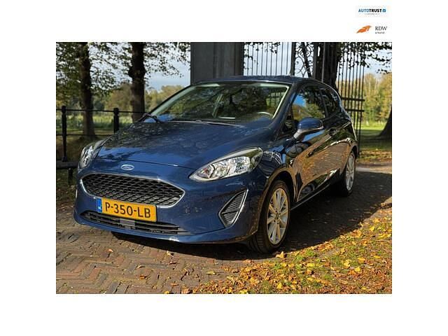 Blauw Gebruikt 2017 Ford Fiesta Titanium Hatchback | € 10.950 (Super prijs) - Afbeelding 1/4