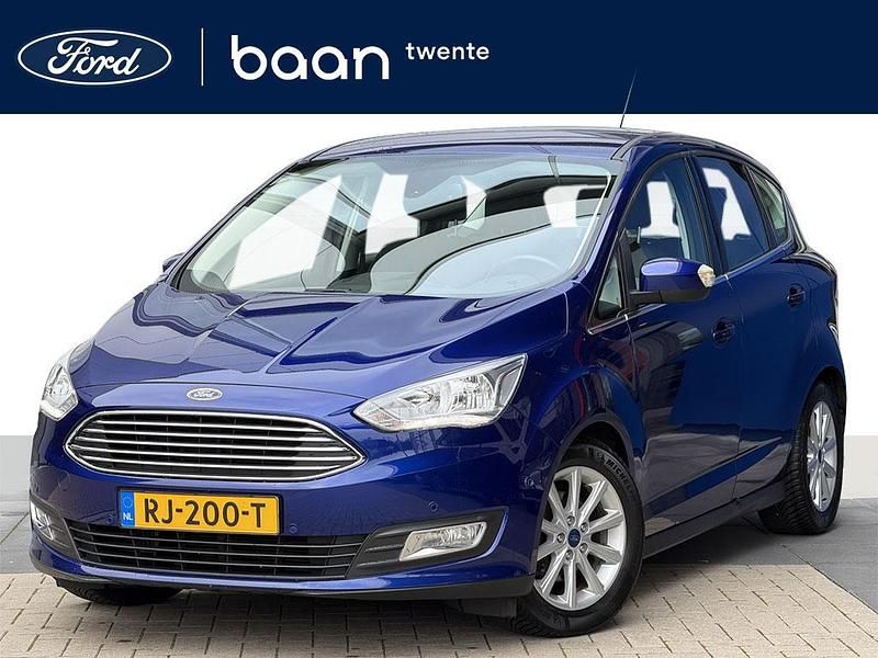 Blauw Gebruikt 2017 Ford C-MAX Titanium MPV | € 10.450 (Eerlijke prijs) - Afbeelding 1/4