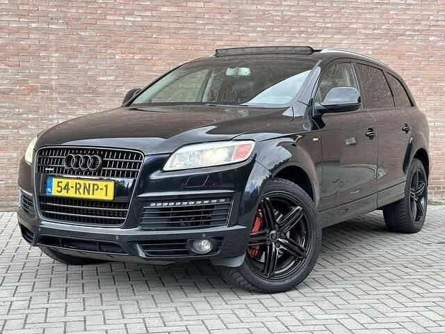 Zwart Gebruikt 2008 Audi Q7 S-Line SUV | € 5.495 - Afbeelding 1/4