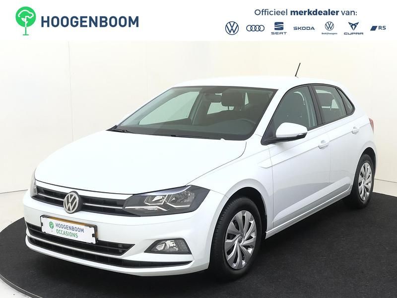 Wit Occasion 2019 VW Polo Comfortline Hatchback | € 17.450 (Eerlijke prijs) - Afbeelding 1/4
