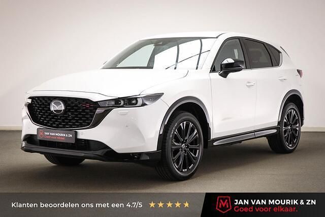Wit Gebruikt 2024 Mazda CX-5 Homura-Line SUV | € 41.900 (Iets duurder) - Afbeelding 1/4