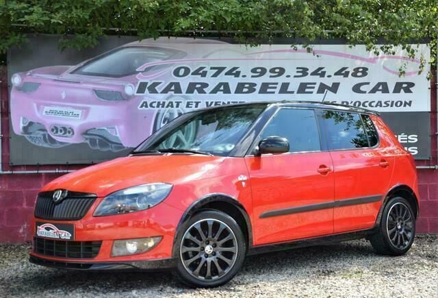 Occasion Skoda Fabia Monte Carlo 75 PK (55 kW) 2013 Rood Hatchback