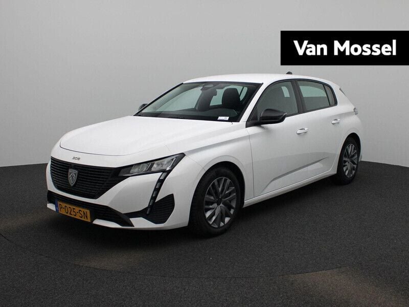 Wit Gebruikt 2022 Peugeot 308 Business-Line Hatchback | € 16.900 (Goede deal) - Afbeelding 1/4