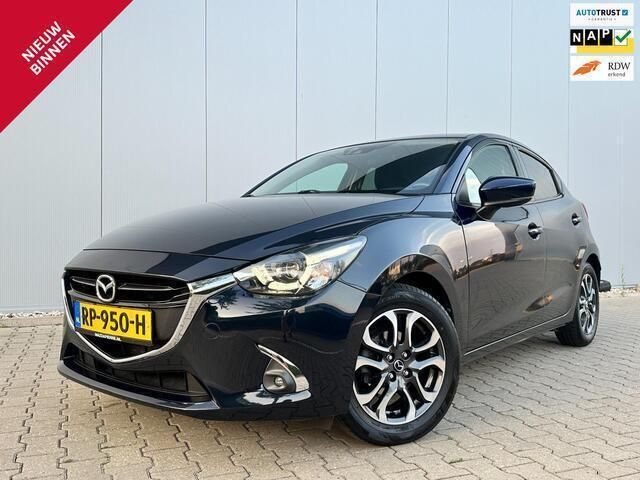 Blauw, metallic lak Gebruikt 2018 Mazda 2 Hatchback | € 11.990 (Eerlijke prijs) - Afbeelding 1/4