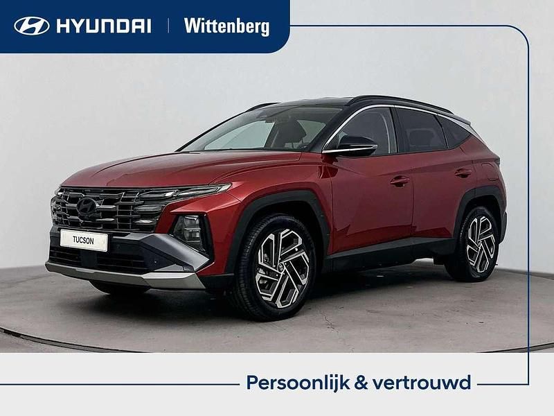 Rood Nieuw 2025 Hyundai Tucson Premium SUV | € 46.285 (Eerlijke prijs) - Afbeelding 1/4