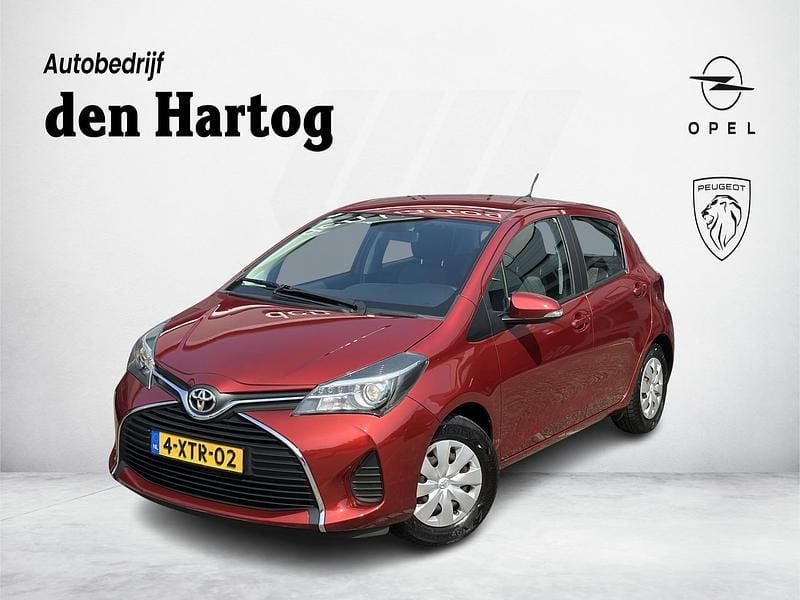 Rood Gebruikt 2014 Toyota Yaris Hatchback | € 9.900 (Eerlijke prijs) - Afbeelding 1/4