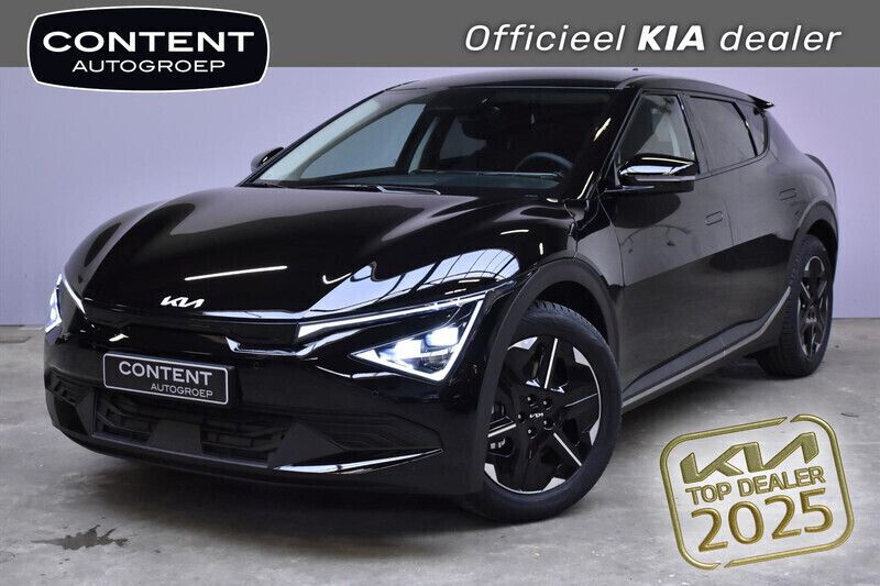 Aurora black pearl (zwart parelmoer) Nieuw 2024 Kia EV6 Light SUV | € 43.840 (Iets duurder) - Afbeelding 1/4