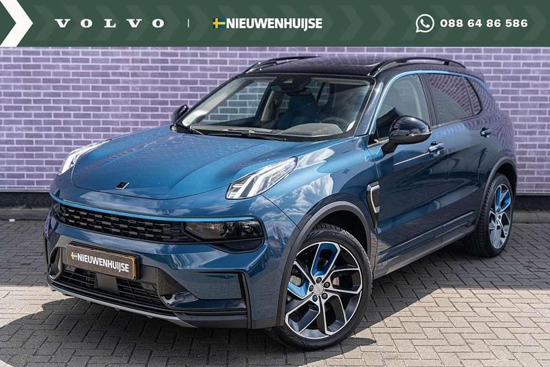 Blauw, metallic lak Gebruikt 2021 Lynk & Co 01 SUV | € 22.899 (Eerlijke prijs) - Afbeelding 1/4